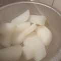 nyaoppi's cooksnap of when they made おでん屋直伝！大根の下ごしらえ方法♪.