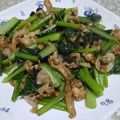 クック6DDPP8☆'s cooksnap of when they made 小松菜と豚こま肉の味噌炒め♡.