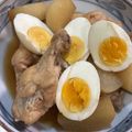 somedayママ's cooksnap of when they made 手羽元と大根の味噌煮☆圧力鍋で.
