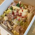 summer813's cooksnap of when they made レンジで10分♬韓国風豚肉白菜蒸し.
