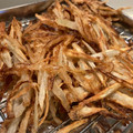 うさにさん's cooksnap of when they made 米粉で！ごぼうのかき揚げと野菜の天ぷら.