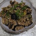 クック6DDPP8☆'s cooksnap of when they made 10分で丼！なすと豚ミンチの味噌焼き丼！.