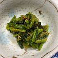 ぷるぷるプリン☆'s cooksnap of when they made 小松菜ピリ辛胡麻和え.