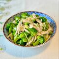 コムギ大好き's cooksnap of when they made 美味！【鶏むね肉とブロッコリーの中華和え.