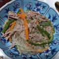 kanaaa123's cooksnap of when they made レンジで！ピーマンと春雨の甘辛そぼろ煮.