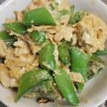 ゆるмαмα's cooksnap of when they made ふんわり優しい♪スナップエンドウ卵炒め.