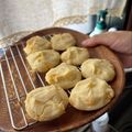 ちぇき＊'s cooksnap of when they made 卵と豆腐の米粉プチパン.