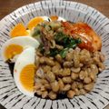 ばたみそーぱん☆'s cooksnap of when they made 納豆キムチそうめん.