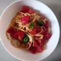 ゆらゆらん☆'s cooksnap of when they made トマト、モッツァレラ、バジルのフレッシュパスタ.