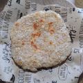 マヨビーム's cooksnap of when they made レンジで1分♪簡単オートミールチーズナン.