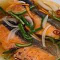 チョコママ★'s cooksnap of when they made 作り置きおかず　揚げずに作る鮭の南蛮漬け.