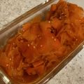STfam's cooksnap of when they made 包丁いらず　ピーラーでにんじんしりしり.