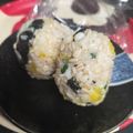 ゆるмαмα's cooksnap of when they made 韓国風おにぎり ⁄ チュモクパプ レシピ.