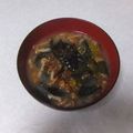 きらり流れ星's cooksnap of when they made オリーブオイルで温まる～お味噌汁♪.