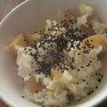 katu_yoshi's cooksnap of when they made さつまいもご飯.