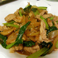 ここなつ07's cooksnap of when they made 小松菜と豚肉のオイスター炒め.