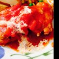 くりーんかあちゃん's cooksnap of when they made チキンのトマト煮.