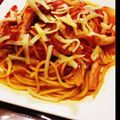 HIKO♪♯'s cooksnap of when they made ツナのトマトパスタ.