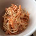 emumihq's cooksnap of when they made 簡単大根と人参のピーナッツバター和え.