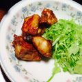 ゆいたん430's cooksnap of when they made 揚げないなんちゃって唐揚げ.