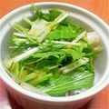 みつこ姉's cooksnap of when they made わさびが最高♪レタスと水菜のサラダ♪.