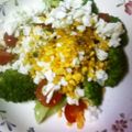 namy7mori's cooksnap of when they made 手作りドレッシングでミモザサラダ.