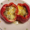 kokokoko3's cooksnap of when they made 作業時間５分！パプリカのひき肉詰め.