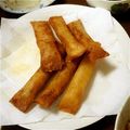 sakiken's cooksnap of when they made 簡単＊とろ〜りチーズのミートソース春巻＊.