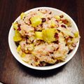 たなぇ✿'s cooksnap of when they made さつま芋と赤飯のコラボ！【芋赤飯】.