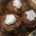 なおぴぃ☆'s cooksnap of when they made 簡単＊褒められハンバーグ＊.