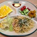 tomomarin's cooksnap of when they made お吸い物で☆ 和風パスタ☆.