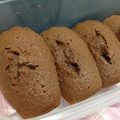UMOs's cooksnap of when they made チョコレートマドレーヌ.
