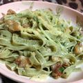 ヒロミ３１３'s cooksnap of when they made 鶏と柚子胡椒のクリームパスタ.