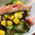 ぽ＊ぽ＊ぽ's cooksnap of when they made もずくで♬胡瓜の酢の物.