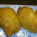 aidaema's cooksnap of when they made 濃い味?ちょうど♫♬の、いなり寿司のあげ.