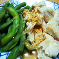 かざぴー's cooksnap of when they made 鶏ささみといんげんの酢味噌がけ.