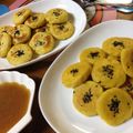 マラクス's cooksnap of when they made もっちり☆さつまいも餠.