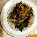 ナピト's cooksnap of when they made 小松菜とれんこんとひじきのごま酢和え.