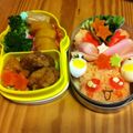 あーにゃんかぁか's cooksnap of when they made ドキドキプリキュア！シャルル☆キャラ弁.
