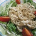 miyuki12's cooksnap of when they made 水菜、トマト、ごぼうサラダ.