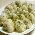 crystaI's cooksnap of when they made 京菜のたぬきむすび　夏バテ防止！.