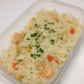 ゆったん's cooksnap of when they made 炊飯器で！超コクウマでびっくりエビピラフ.