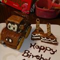ばたこゆん's cooksnap of when they made カーズ メーターの立体ケーキ.