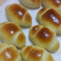 espoir27＊'s cooksnap of when they made ふわふわ手捏ねバターロール.
