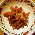 ボブナナ's cooksnap of when they made ゴボウ・人参・蓮根のきんぴら.