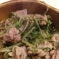 わしちょ's cooksnap of when they made 簡単！水菜と豚肉のおひたし.