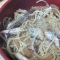 ちざきんぐ's cooksnap of when they made さんまのスパゲティ.