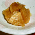 yumerinn's cooksnap of when they made 大根（はやとうりでも）の佃煮.
