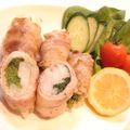 coco_soa's cooksnap of when they made 長芋と三つ葉の豚バラ巻き焼き☆レモン添え.