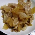 †まりにゃん†'s cooksnap of when they made チャチャチャ～大根＋豚肉.